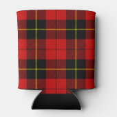 Wallace Tartan Red Black kariert Dosenkühler (Rückseite)