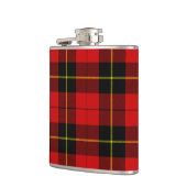 Wallace Tartan Red Black kariert Flachmann (Links)