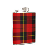 Wallace Tartan Red Black kariert Flachmann (Rechts)