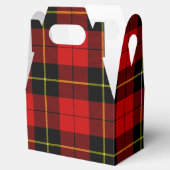 Wallace Tartan Red Black kariert Geschenkschachtel (Geöffnet)