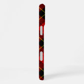 Wallace Tartan Red Black kariert iPhone Hülle (Rechte Seite)