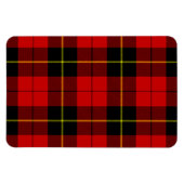 Wallace Tartan Red Black kariert Magnet (Horizontal)