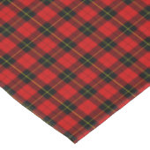 Wallace Tartan Red Black kariert Tischdecke (Schrägansicht)