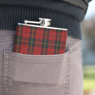 Wallace-Tartan-Schottenclan-Karo Flachmann