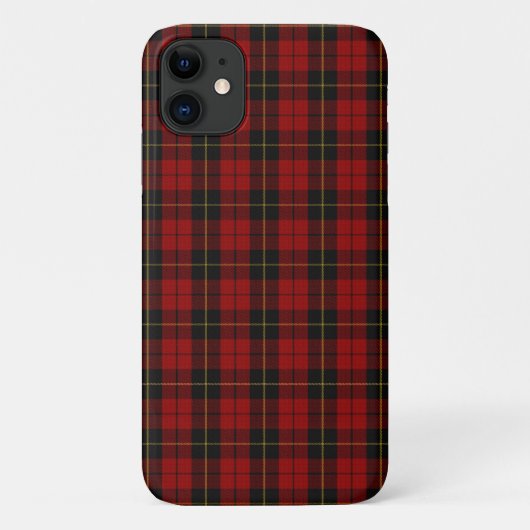 Wallace Tartan Scottish Clan Kariert Pattern Case-Mate iPhone Hülle (Rückseite)