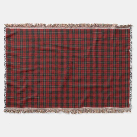 Wallace Tartan Scottish Clan Kariert Pattern Decke (Vorderseite)