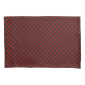 Wallace Tartan Scottish Clan Kariert Pattern Kissenbezug (Vorderseite-Links)