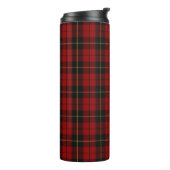 Wallace Tartan Scottish Clan Kariertes Muster Thermosbecher (Nach links gedreht)