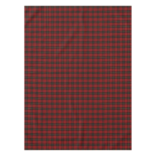 Wallace Tartan Scottish Clan Kariertes Muster Tischdecke (Vorderseite)