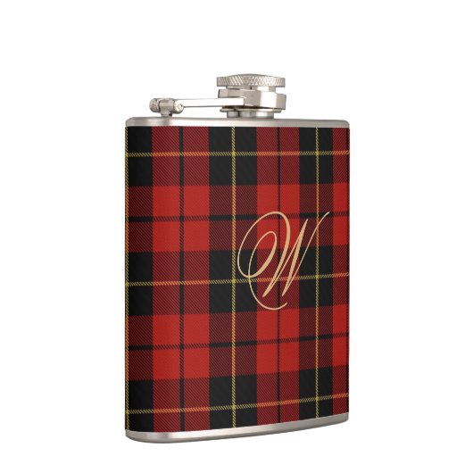 Wallacetartan-Flasche Flachmann (Rechts)