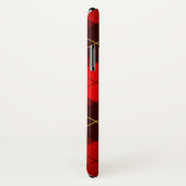 Wallacetartanhintergrund Case-Mate iPhone Hülle (Hinten/Rechts)
