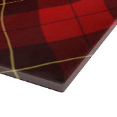 Wallacetartanhintergrund Schneidebrett (Ecke)