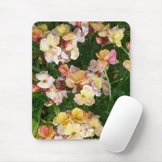 Wallblumen Mousepad (Mit Mouse)