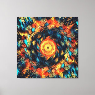 Wallburst Stretched Canvas Print Leinwanddruck