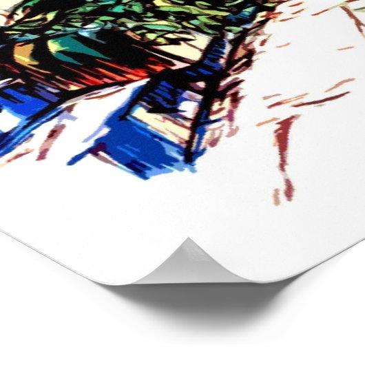 Walled Garden - Poster (Ecke)