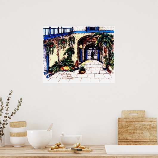 Walled Garden - Poster (Küche)