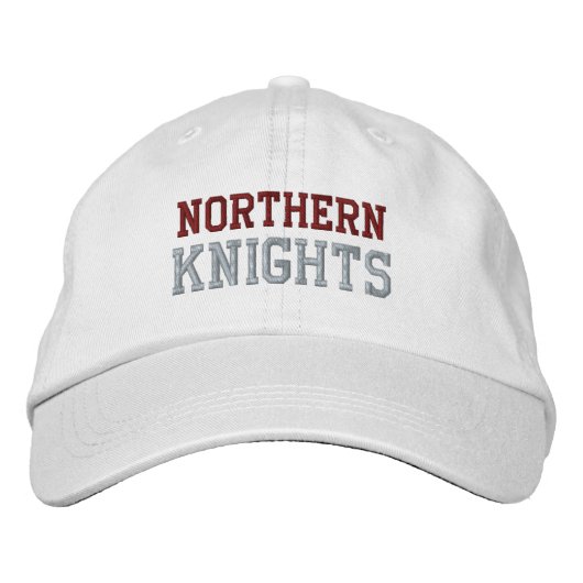 Walled Lake Northern High School Baseball Hat Bestickte Baseballkappe (Vorderseite)