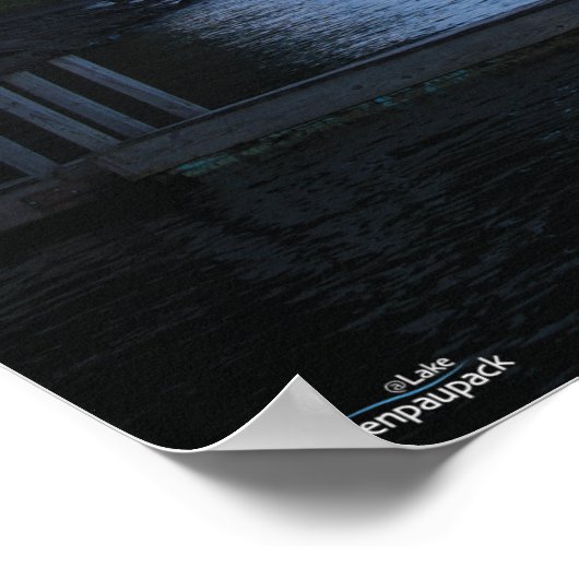 Wallenpaupack: Docks Poster (Ecke)