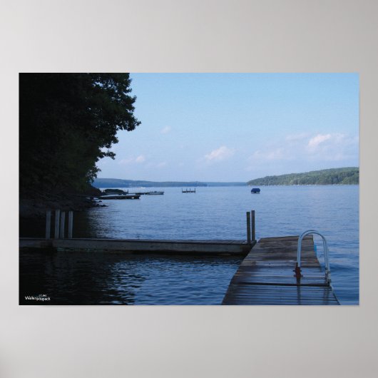 Wallenpaupack: Docks Poster (Vorne)