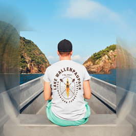 Wallenpaupack Pennsylvania Kayaking Fischen T-Shirt