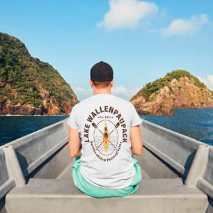 Wallenpaupack Pennsylvania Kayaking Fischen T-Shirt