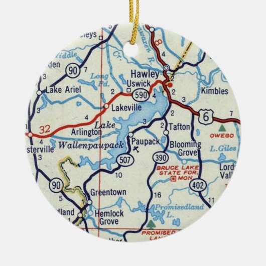 Wallenpauschal Keramik Ornament (Vorne)