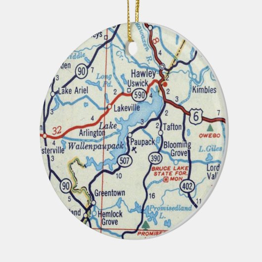 Wallenpauschal Keramik Ornament (Links)