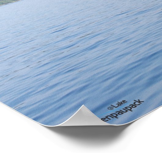 Wallenpauschal Poster (Ecke)