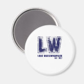 Wallenpauschee est 1927 magnet (Vorderseite/Rückseite)