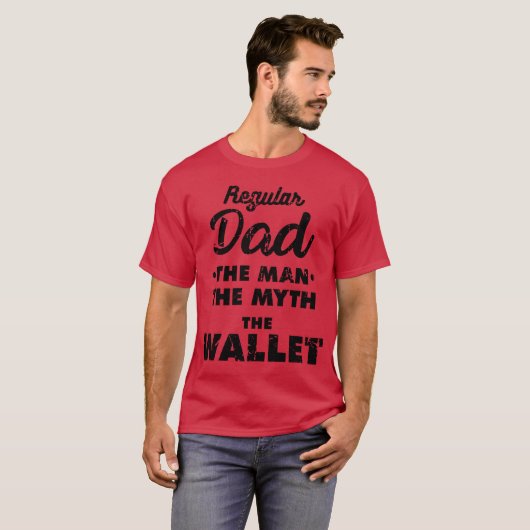 Wallet quote funny T-Shirt (Vorne ganz)