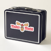 Walley World Kunst Metall Brotdose (Rückseite)