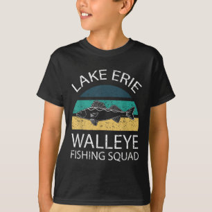 Walleye-Angler-Turnier Angelturnier Lake Erie T-Shirt