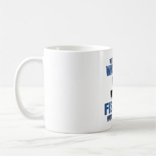 WALLEYE FISCHEREI Walleye Fishing and Beer Kaffeetasse
