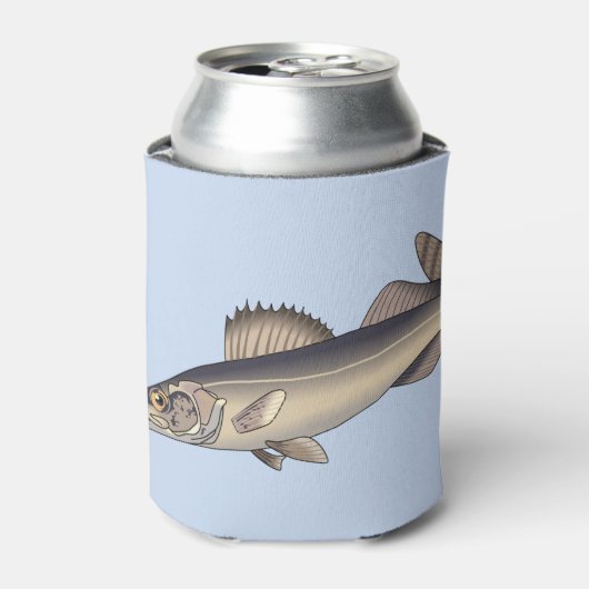 Walleye Fish Dosenkühler (Kanne Vorderseite)