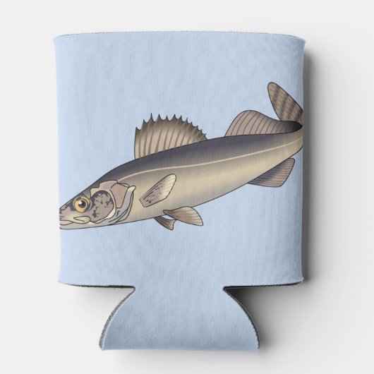 Walleye Fish Dosenkühler (Rückseite)