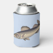 Walleye Fish Dosenkühler (Kanne Rückseite)