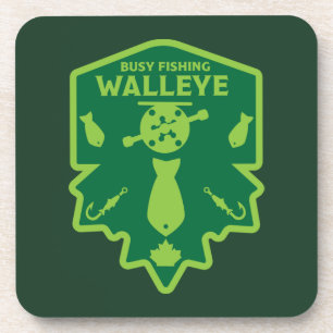 Walleye Fishing Canada Getränkeuntersetzer