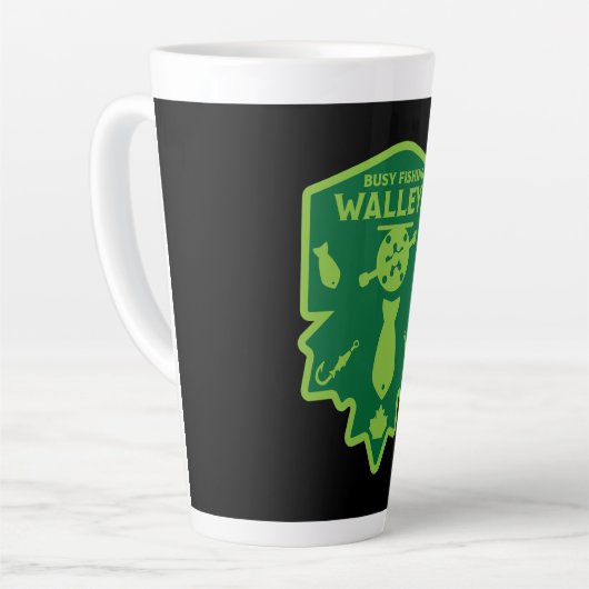 Walleye Fishing Canada Milchtasse (Linke Ecke)