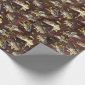 Walleye Fishing Geschenkpapier (Ecke)
