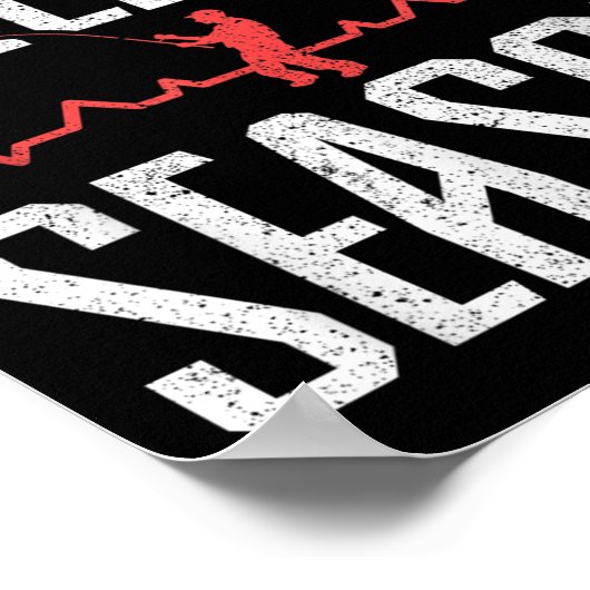 Walleye Fishing I Can’t It’s Walleye Season Poster (Ecke)