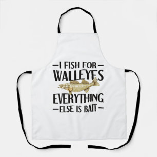 Walleye Fishing Lover Angler Walleye Fisherman Schürze