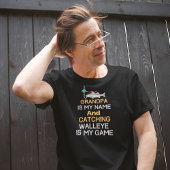 Walleye Fishing Opa T-Shirt