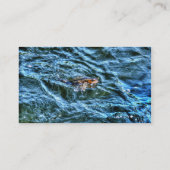 Walleye Fishing Outdoor Fisherman's Sport Biz Card Visitenkarte (Rückseite)