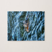 Walleye Fishing Outdoor Fisherman's Sporting Art Puzzle (Horizontal)