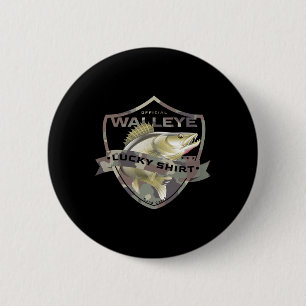 Walleye Lucky Shirt Funny Zubehör zu Walleye F Button