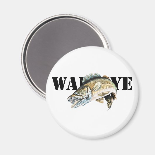 Walleye Magnet (Vorderseite/Rückseite)