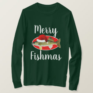 Walleye "Merry Fishmas" T-Shirt