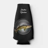 Walleye Pike über Lake Flaschenkühler (Vorderseite)