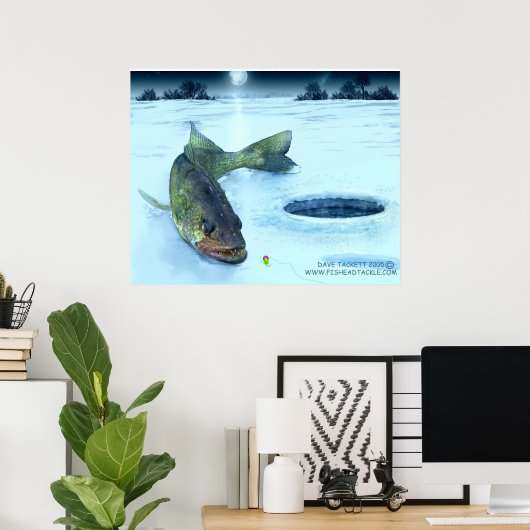 Walleye Poster (Heimbüro)