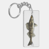 Walleye Schlüsselanhänger (Vorderseite links)